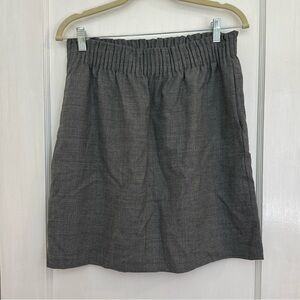JCrew Side Walk Skirt - Gray